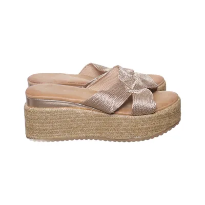 Keilschuhe (Gold) von Tulipano