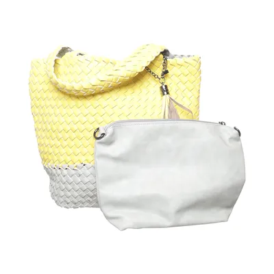 Handbag (Yellow, Gray) from Eternel
