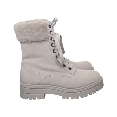Laced boots (Gray) from Highland Creek