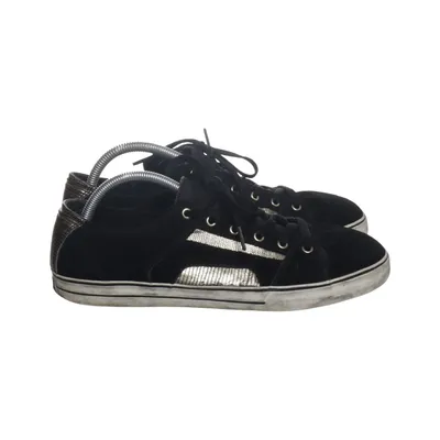 Sneakers (Black, Gold) from Etnies Leather