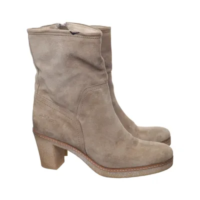 Heeled boots (Beige) from Via Vai