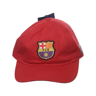 Baseball cap (Red, Multicolored) from FC Barcelona Cotton