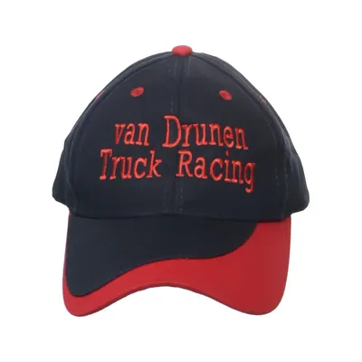 Baseball cap (Black, Red) from OnlyPlay Sports Wear Cotton