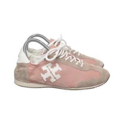 Sneakers (Pink, Beige, White) from Tory Burch Leather