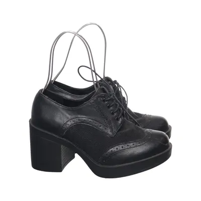 Heeled boots (Black) from Alesýa Leather