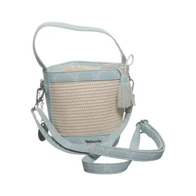Skuldertaske (Blå, Beige) fra Tamaris Bomuld, Polyester