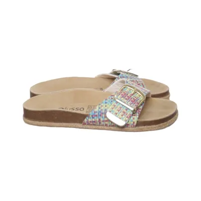 Mules (Beige, Multicolore) de Alyssa Cuir