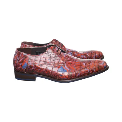 Derby shoes (Red, Multicolored) from Floris Van Bommel