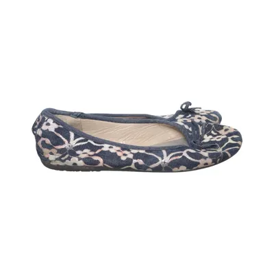 Ballet flats (Blue, Multicolored) from Spicy Leather