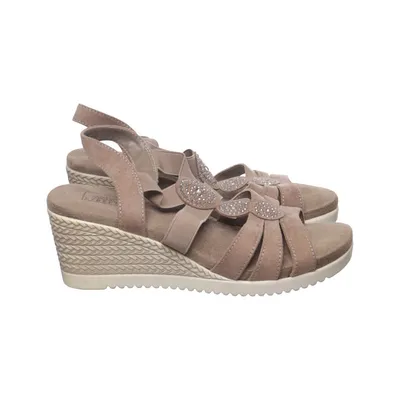 Sleehakken (Beige) van Easy Street Leer