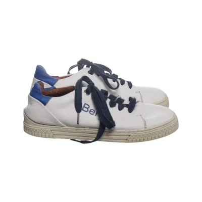 Baskets (Blanc, Bleu) de Berlin Cuir