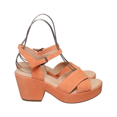 Sandaletter (Orange) från Clarks Skinn