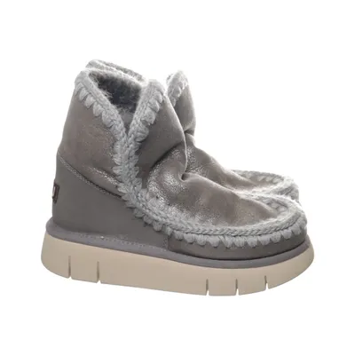 Bottines (Gris) de Mou Cuir