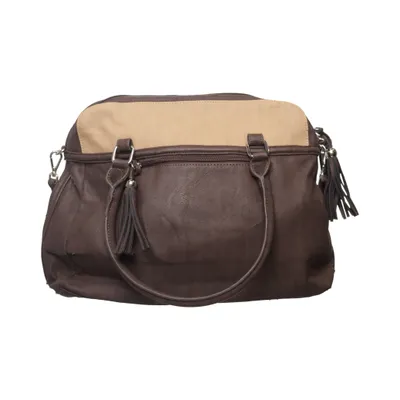 Handtasche (Braun, Beige) von Betty Barclay Polyester, Polyurethan
