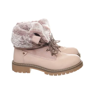 Laced boots (Pink) from Landrover Leather