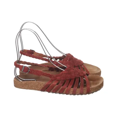 Sandaler (Rød) fra DinSko Læder