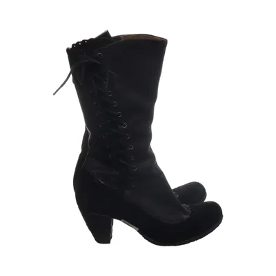 Heeled boots (Black) from Dkode Leather