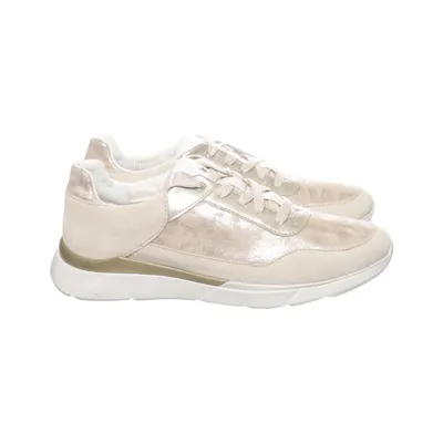 Sneakers (Beige, Guldfärgad) från Geox Skinn