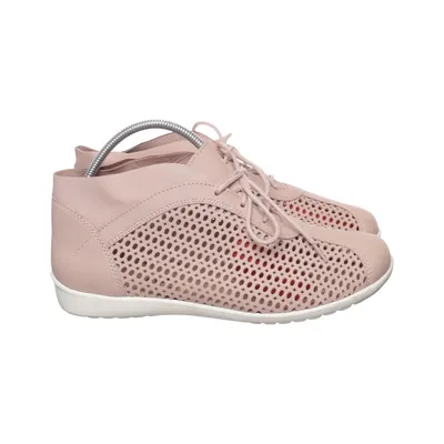 Trainers (Pink) from Helvesko Leather