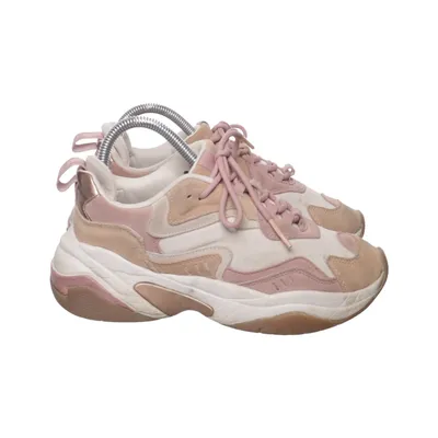 Trainers (Pink, Beige, White) from Tamaris Fashletics Leather