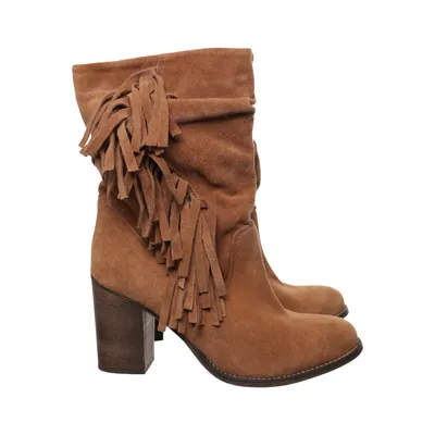 Bottes à talons (Marron) de Piure