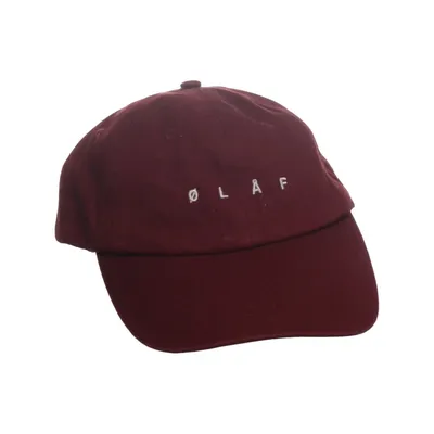 Baseball cap (Red) from ØLÅF Cotton