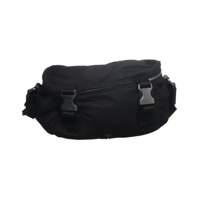 Skuldertaske (Sort) fra AMI Paris Læder, Polyester