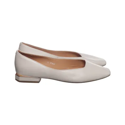 Ballerinasko (Beige) fra Kazar Læder
