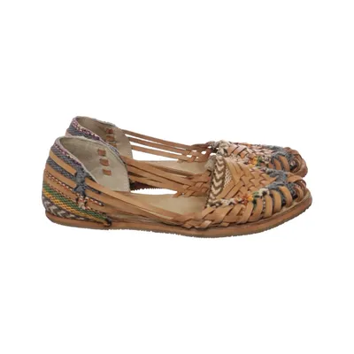 Ballerines (Marron, Multicolore) de Lazamani Cuir