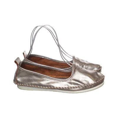 Bottines en daim (Argent) de Andrea Conti Cuir