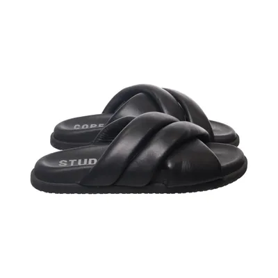 Sandalen (Schwarz) von Copenhagen Studios Leder