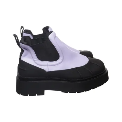 Chelsea boots (Purple, Black) from H&M
