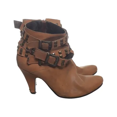 Heeled boots (Brown) from Rainbow Collection