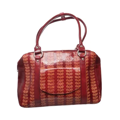Handbag (Red, Brown) from Contigo