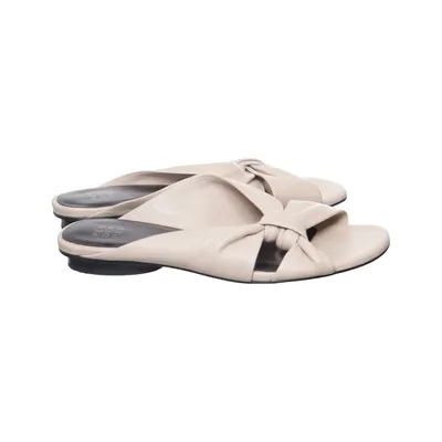 Pantoletten (Beige) von Pedro Leder