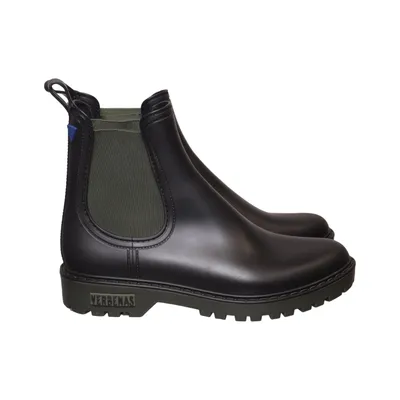 Chelsea boots (Black, Green) from Igor Polyurethane