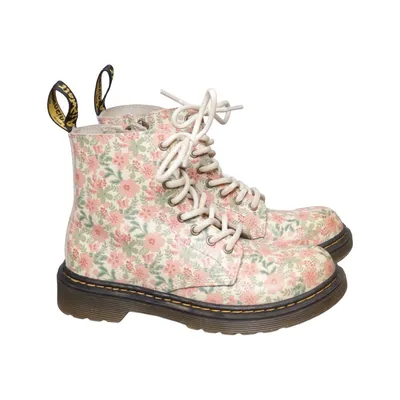 Laced boots (White, Multicolored) from Dr. Martens
