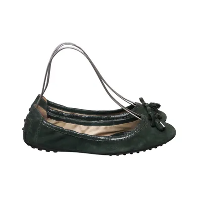 Ballerinaskor (Grön) från Tod's Skinn