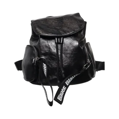 Backpack (Black) from Blauer. USA Polyester, Polyurethane