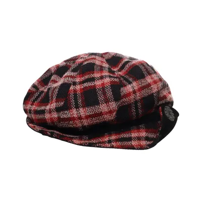 Flat cap (Svart, Röd, Flerfärgad)