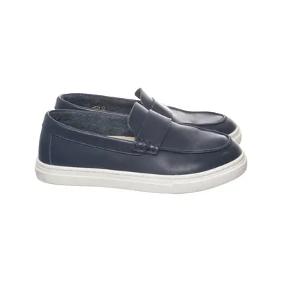 Loafers (Blue, White) from Jacadi Leather