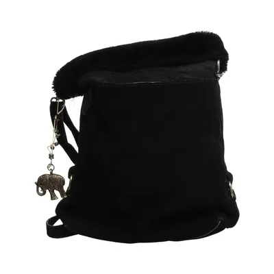 Axelremsväska (Svart) från Anokhi Mocka