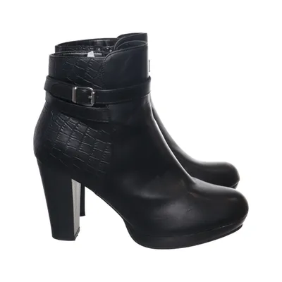 Bottes à talons (Noir) de OMG Cuir
