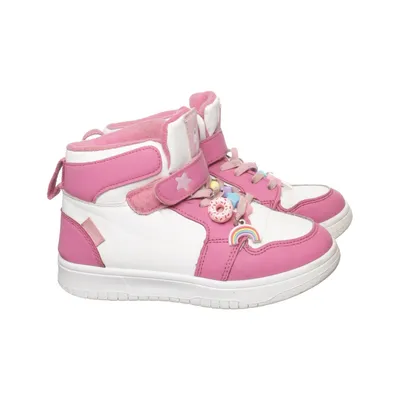 Basketballschuhe (Pink, Weiß) von Sinsay