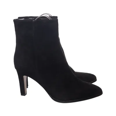 Heeled boots (Black) from Regarde Le Ciel Leather