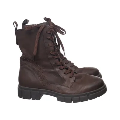 Bottes à lacets (Marron) de Hechter Cuir