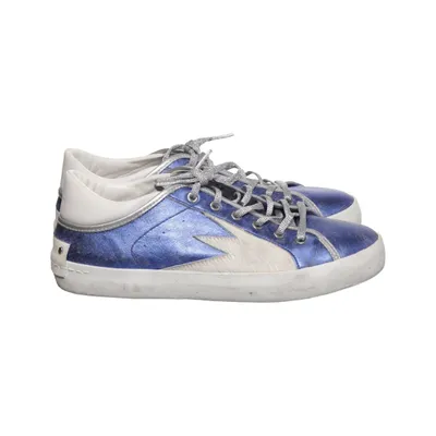 Sneakers (Blå, Vit, Silverfärgad) från Crime London