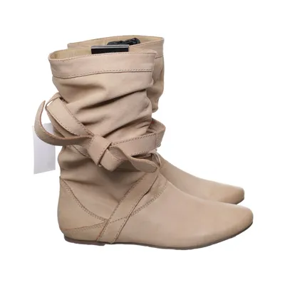 Bottes (Beige) de SPM Cuir
