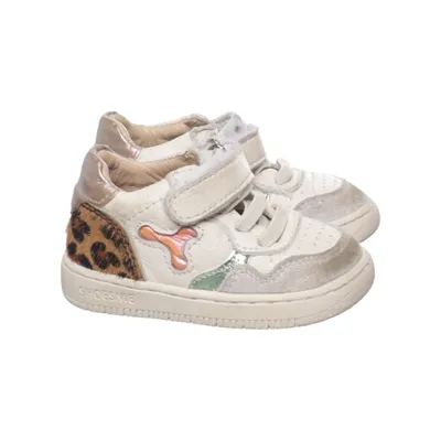 Trainingsschoenen (Wit, Meerkleurig) van Shoesme Leer