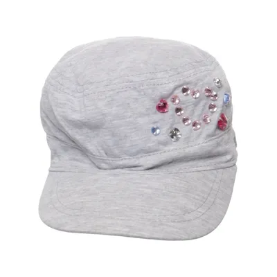 Flat cap (Grå) fra Takko Fashion Bomuld, Polyester